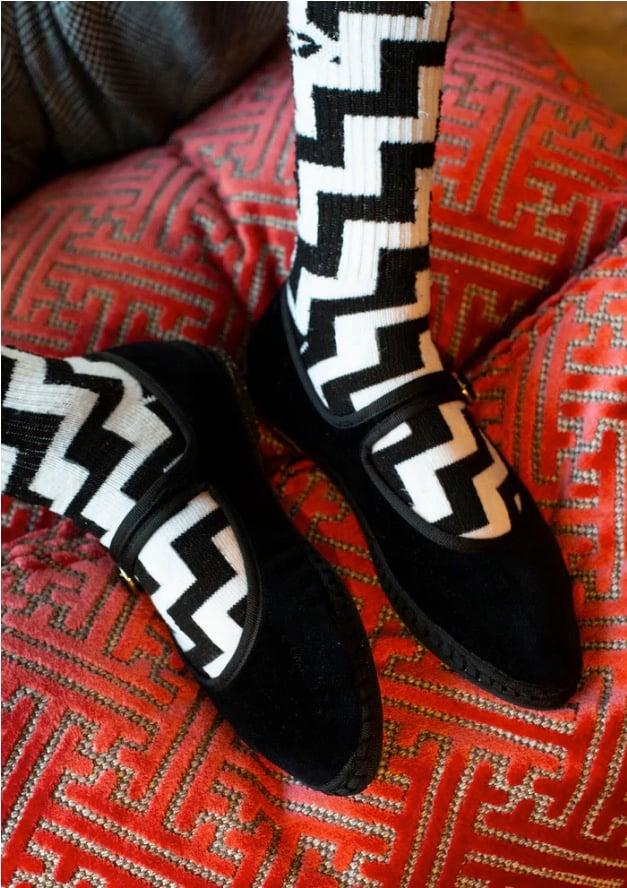 L'exception Ballerine Antonia Noir Flabelus