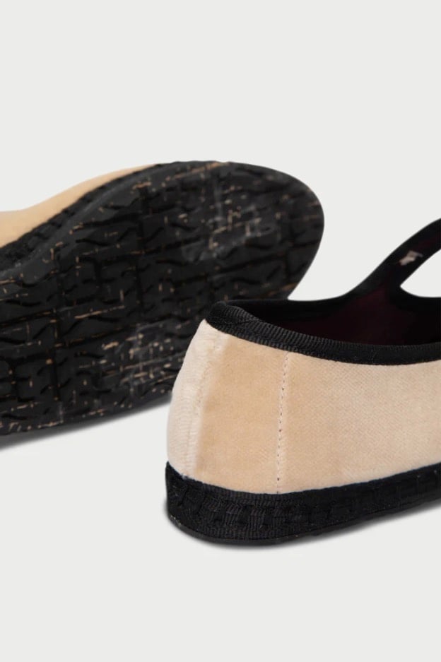 L'exception Ballerine Theodora Crème Flabelus