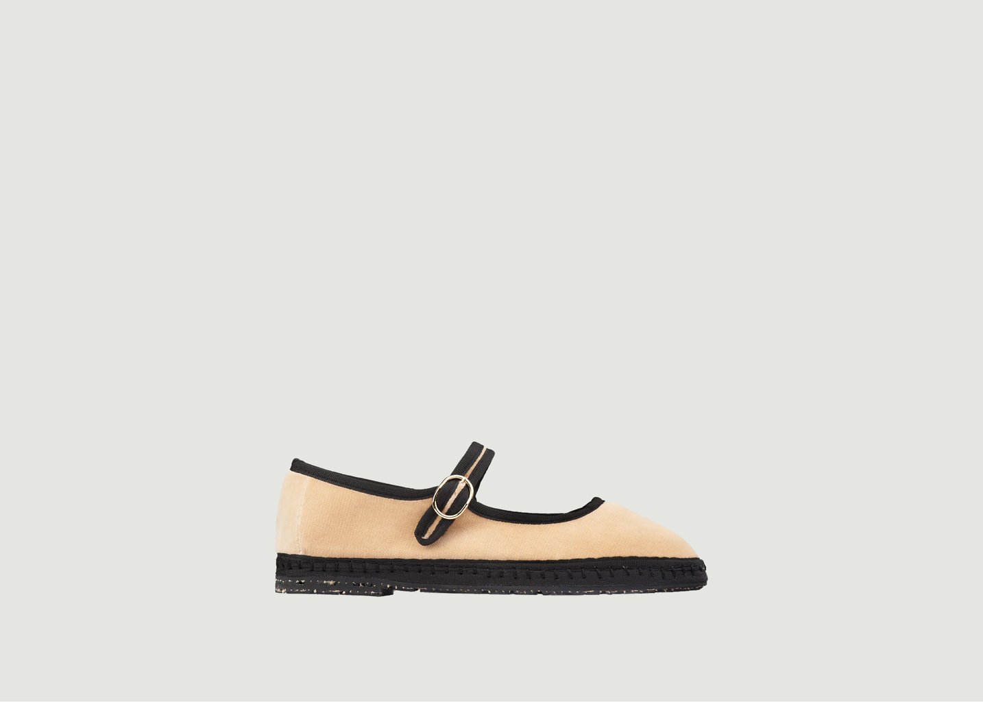 l'exception Ballerine Theodora Crème Flabelus