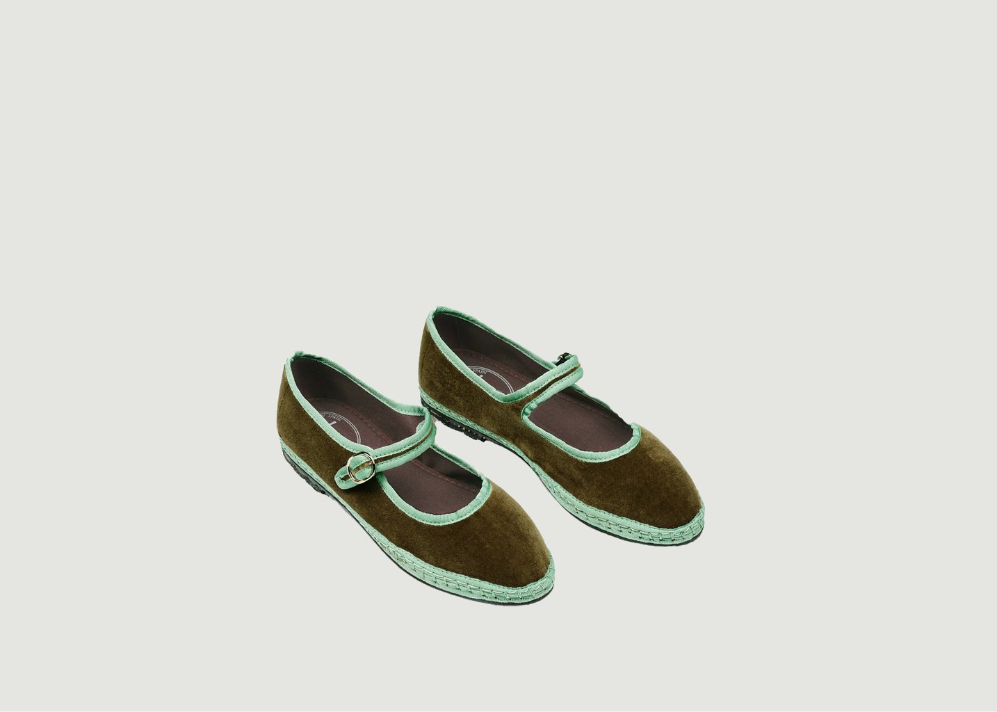 L'exception Ballerine Vera Olive Flabelus