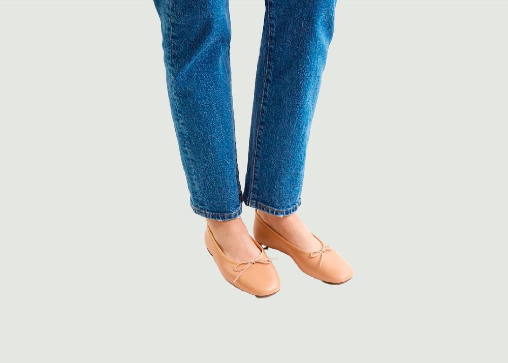 L'exception Ballerines 124 Camel Rivecour