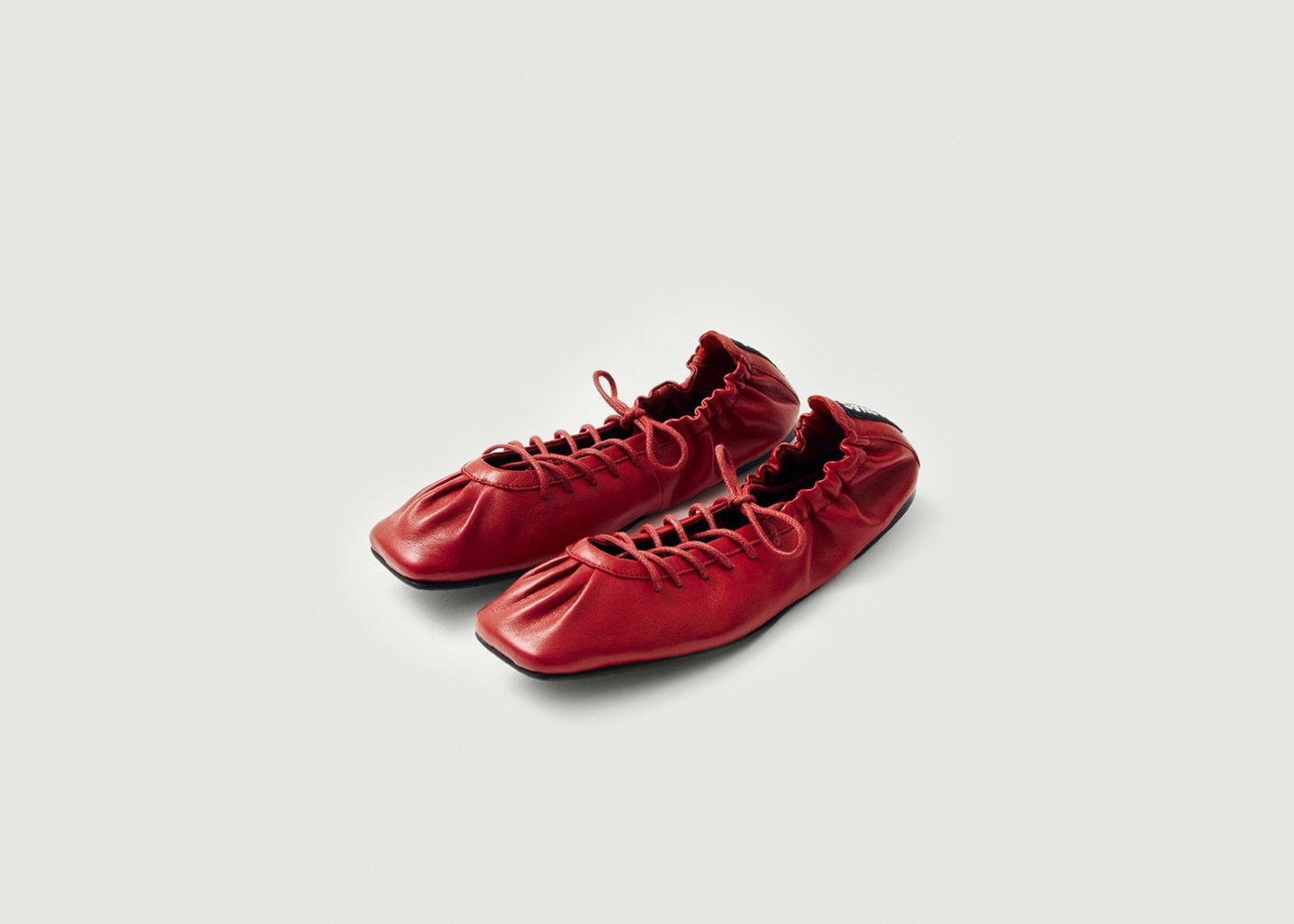 L'exception Ballerines Aureline Rouge Alohas