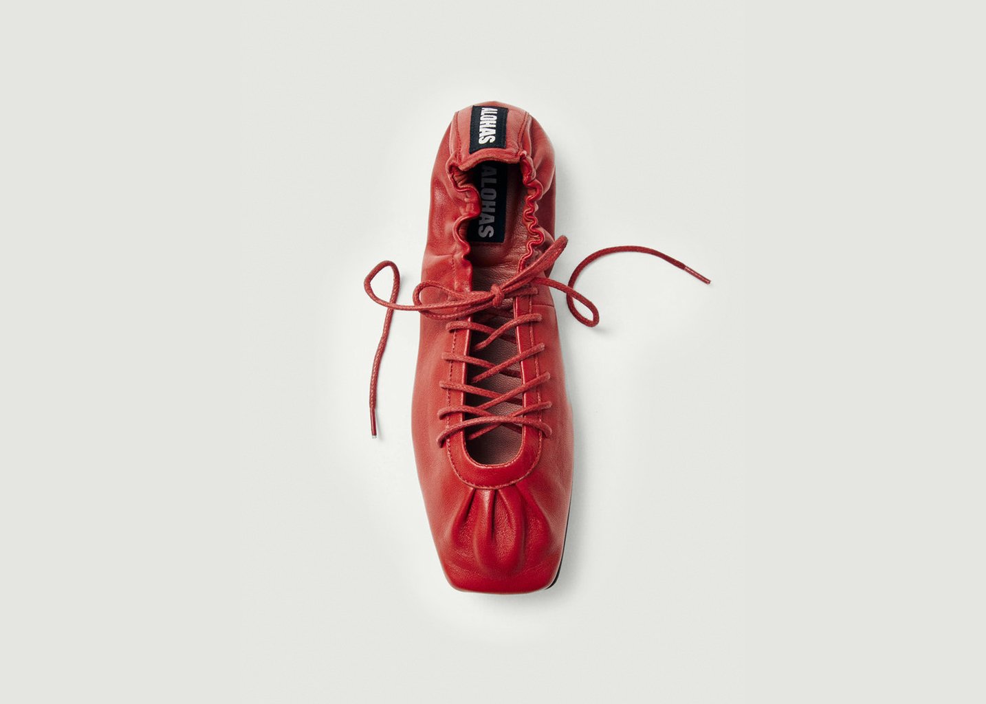 L'exception Ballerines Aureline Rouge Alohas