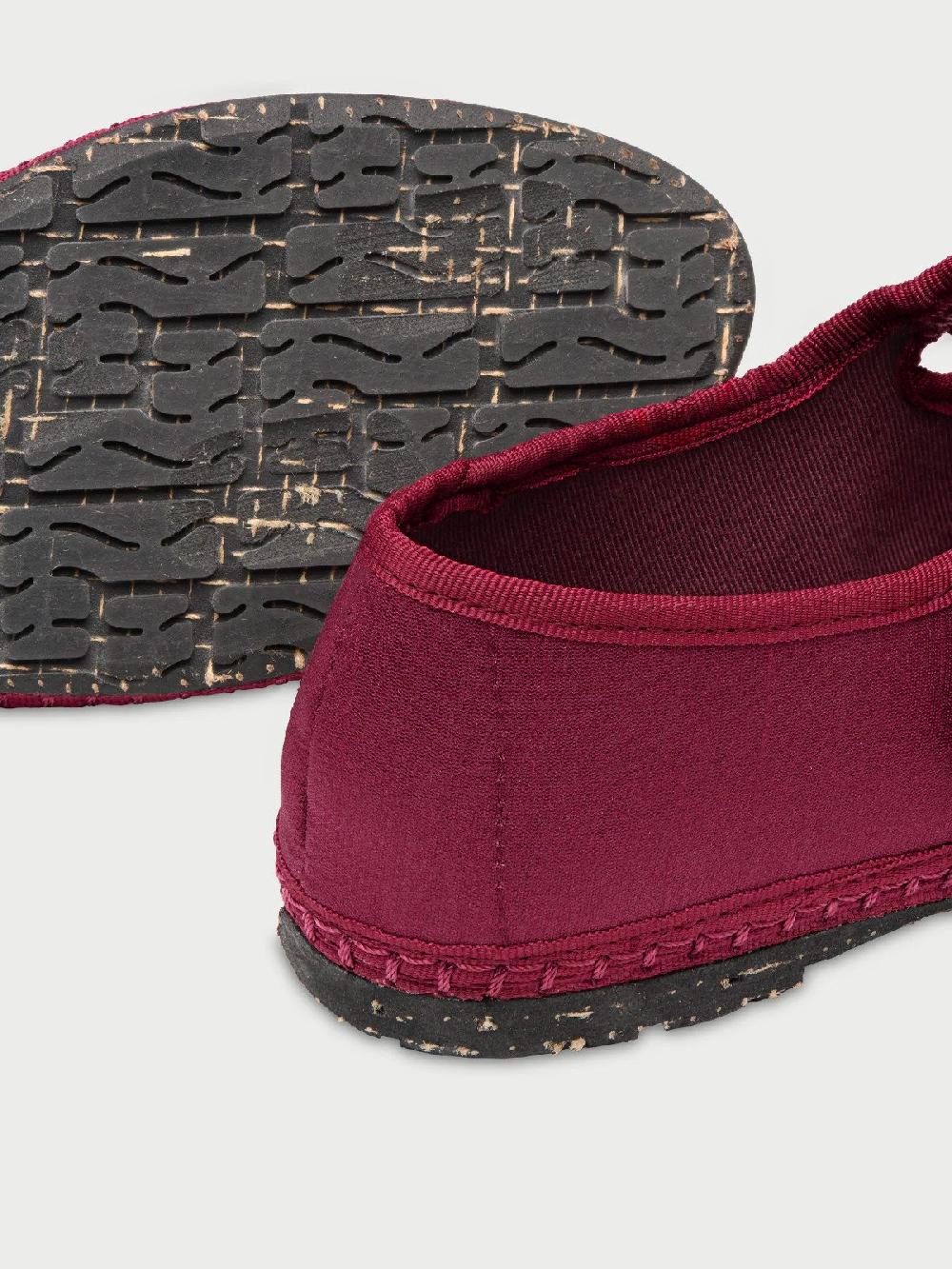 L'exception Ballerines Barnes Bordeaux Flabelus