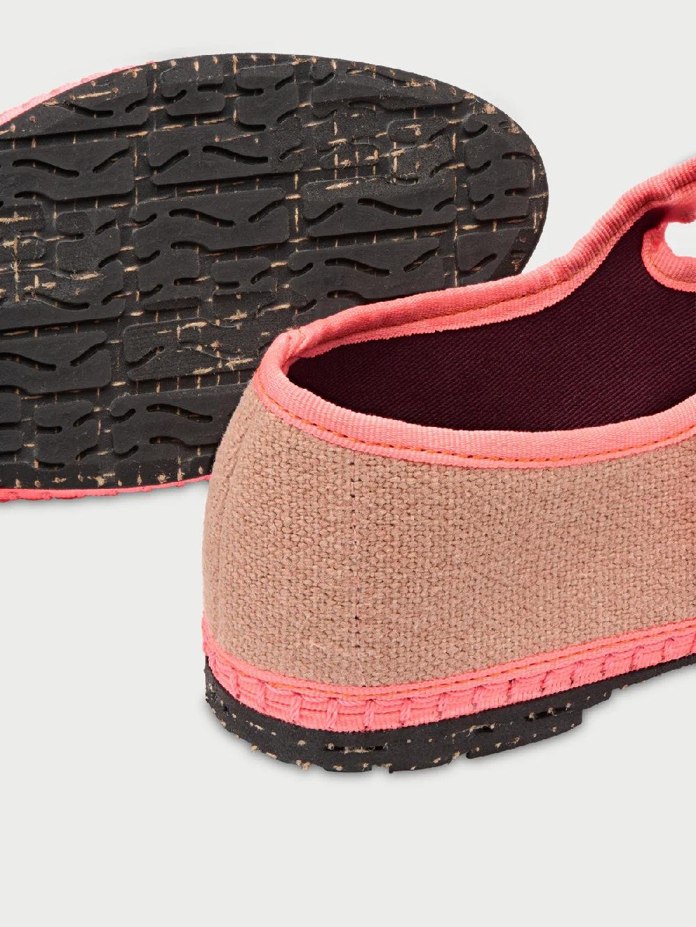 L'exception Ballerines Dent Rose Flabelus