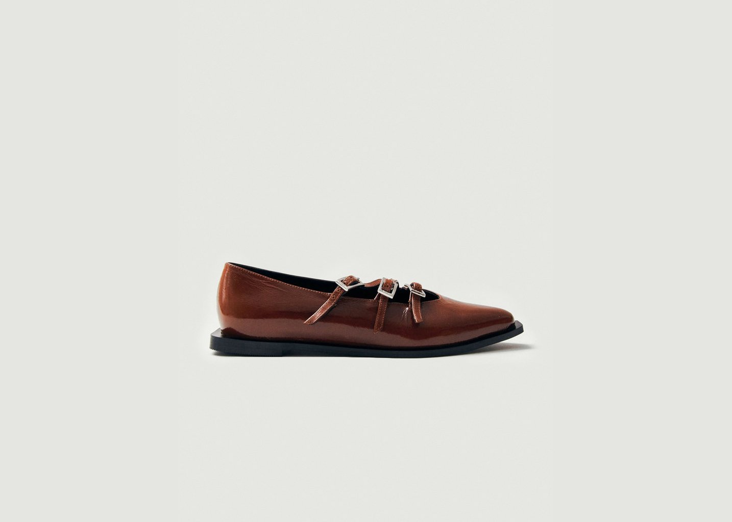 l'exception Ballerines Jive en cuir Marron Alohas