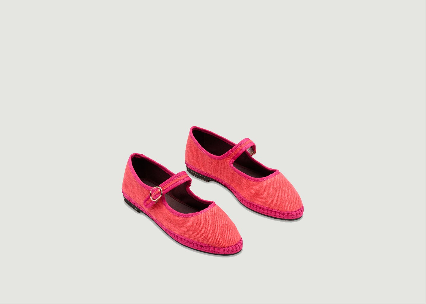 L'exception Ballerines Lago Rose Flabelus