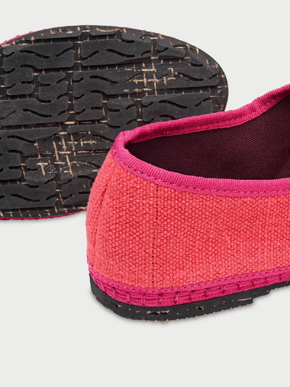 L'exception Ballerines Lago Rose Flabelus