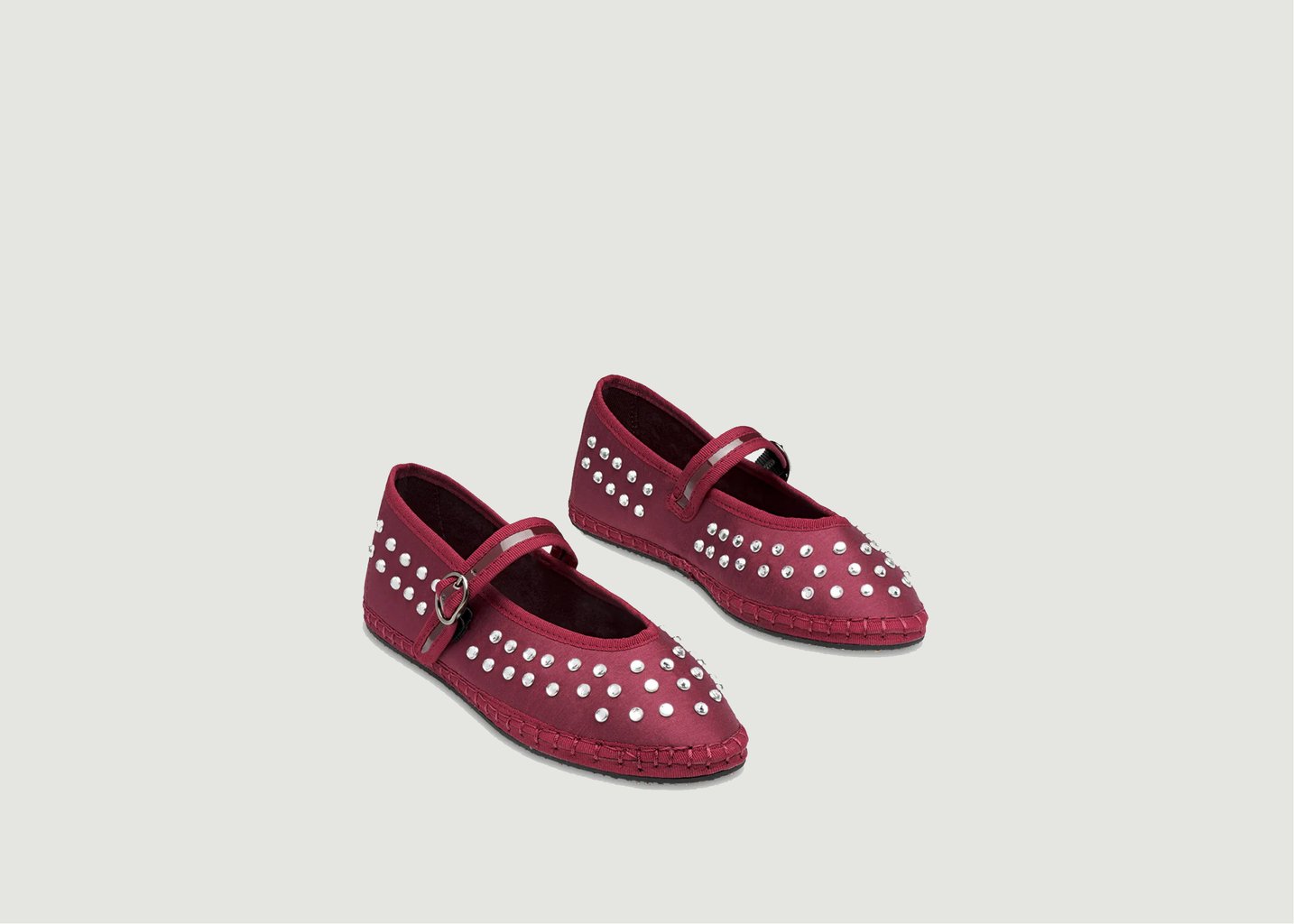 L'exception Ballerines Mae Bordeaux Flabelus