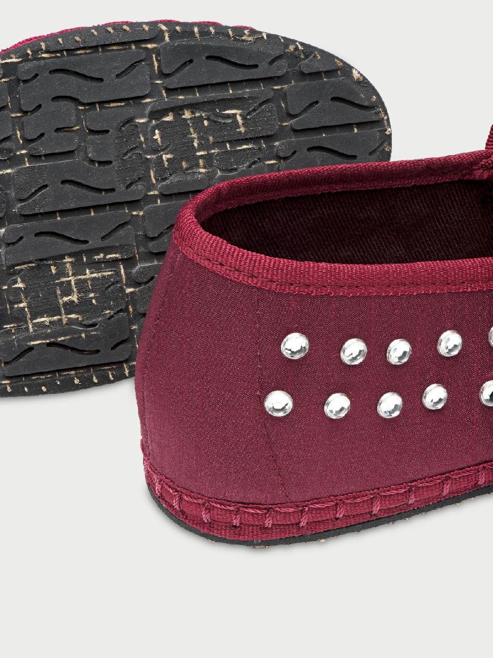 L'exception Ballerines Mae Bordeaux Flabelus