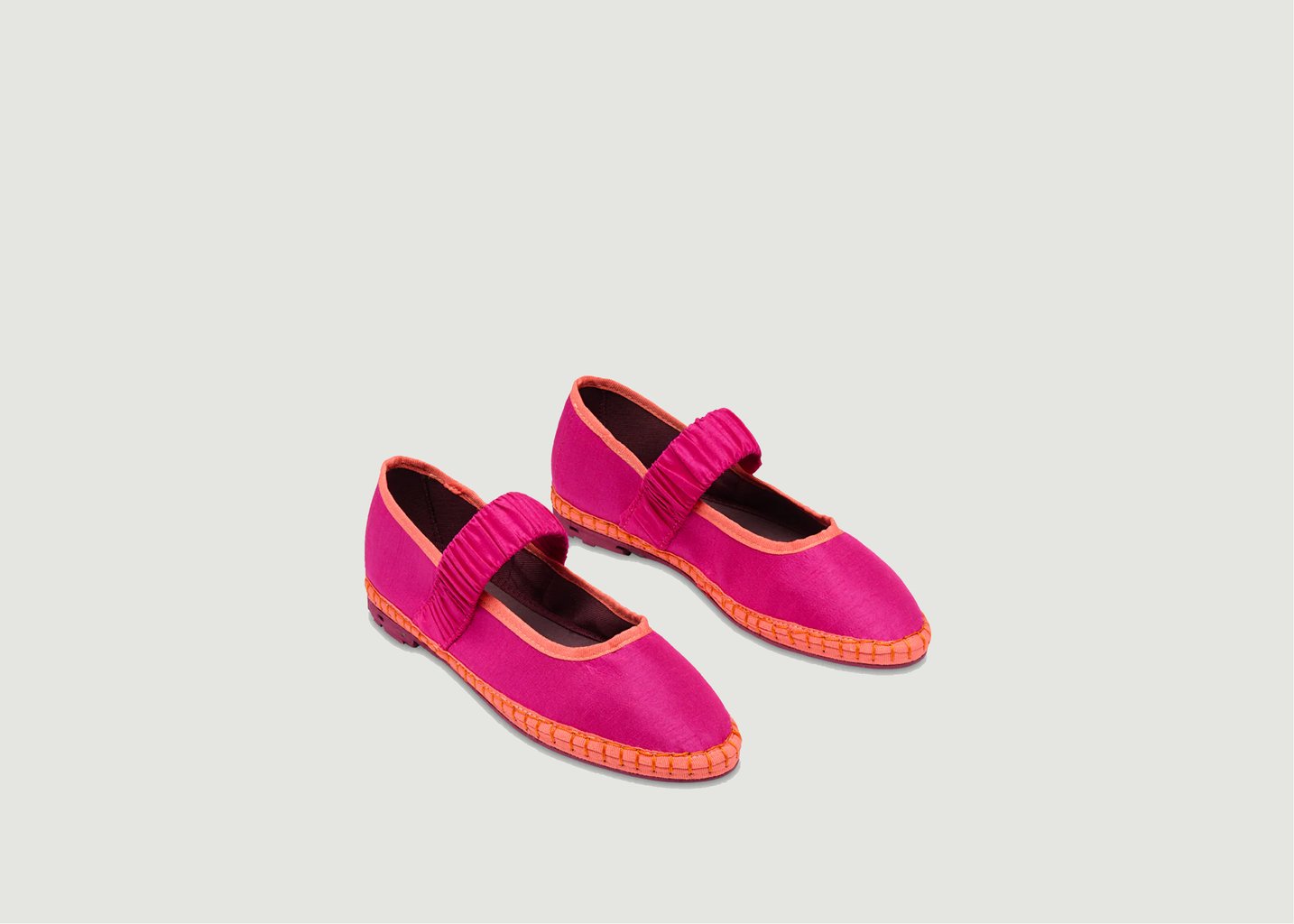 L'exception Ballerines Mafalda Fuchsia Flabelus