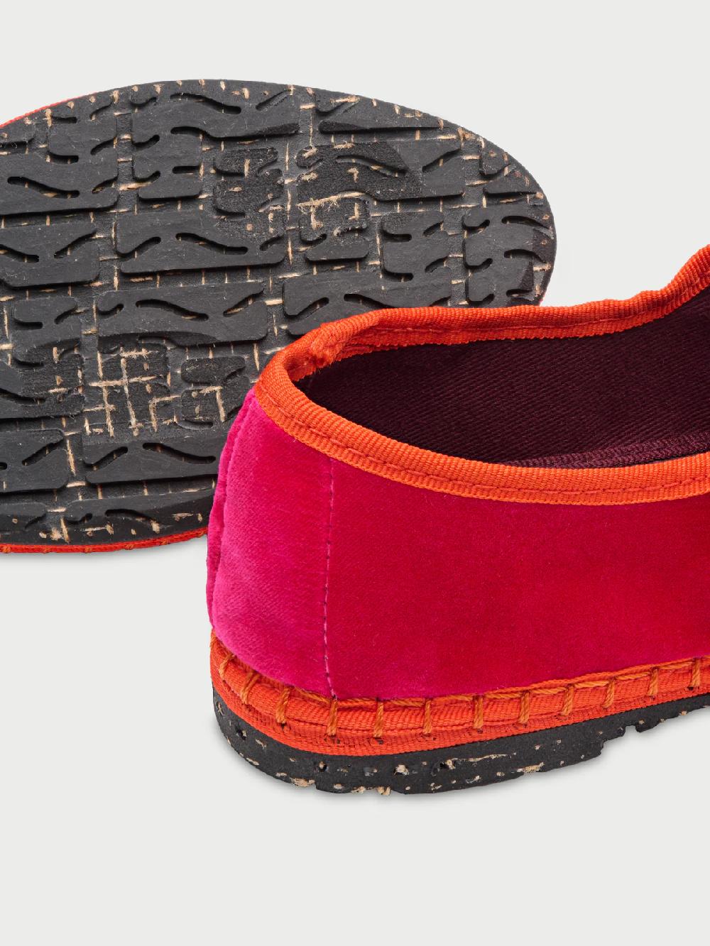 L'exception Ballerines Nana Fuchsia Flabelus