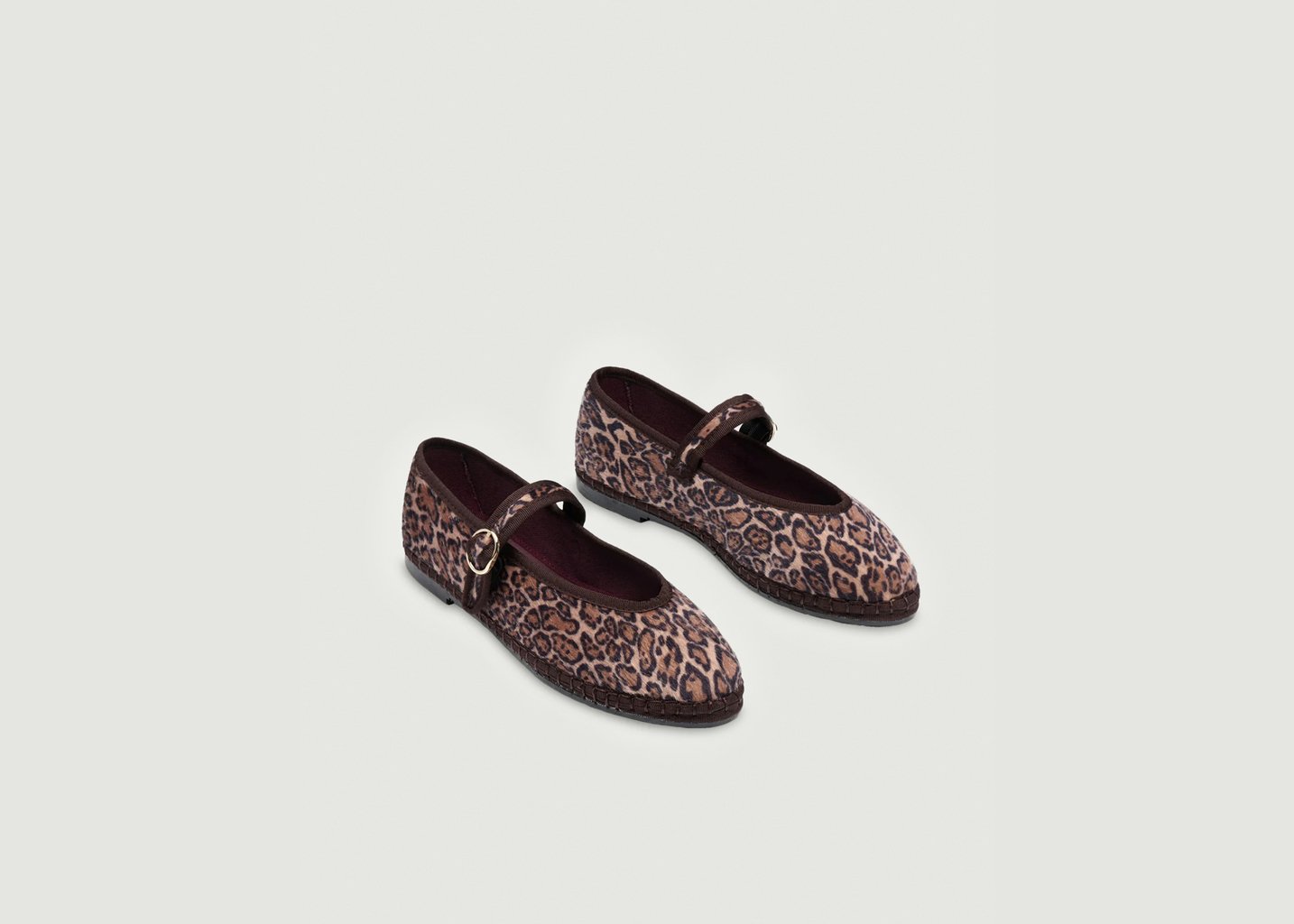 L'exception Ballerines Pierre Imprimé Flabelus