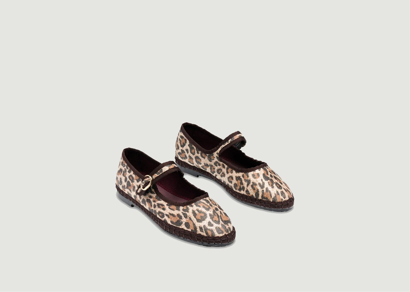 L'exception Ballerines Sheena Marron Flabelus
