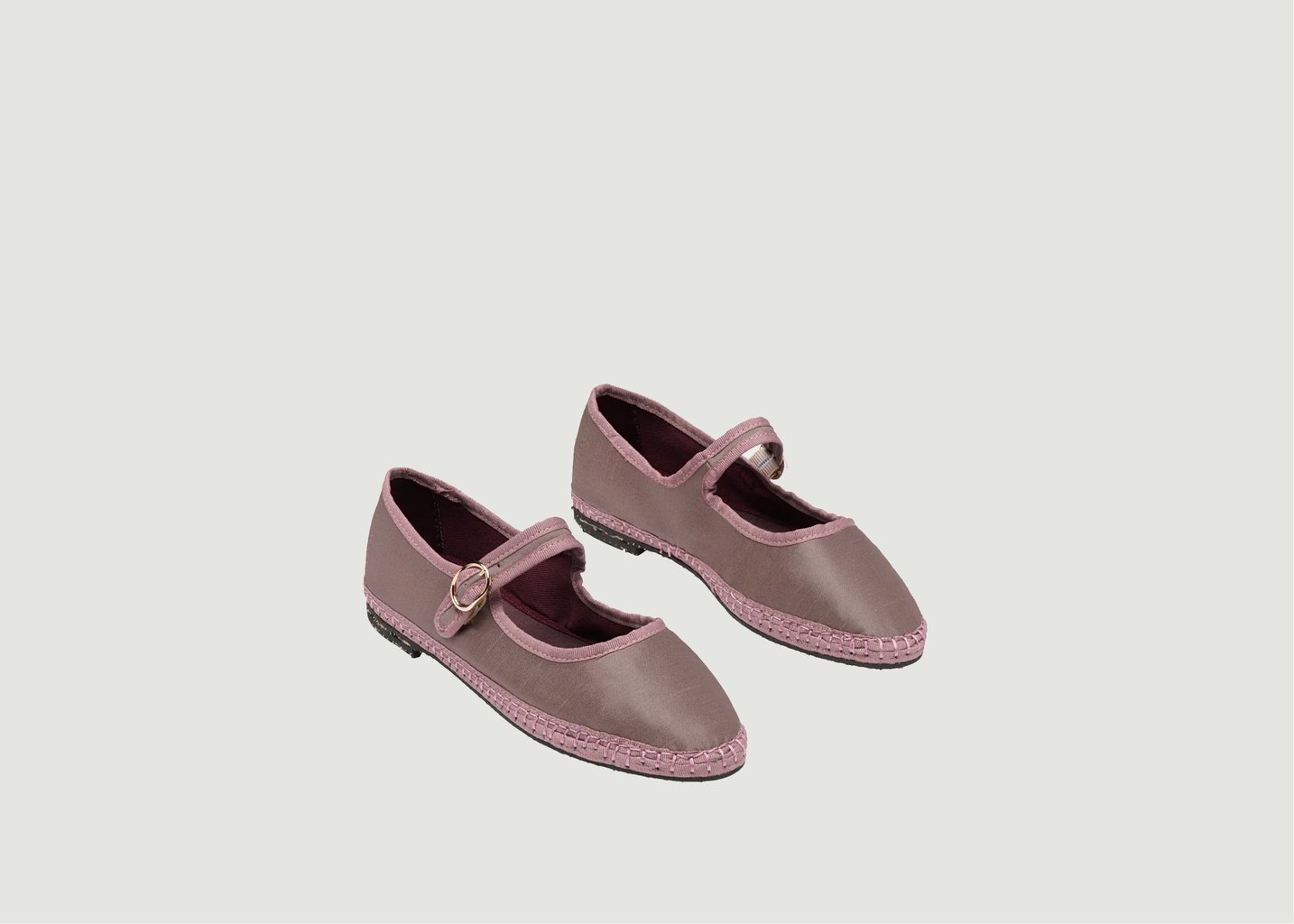 L'exception Ballerines Sula Gris Flabelus