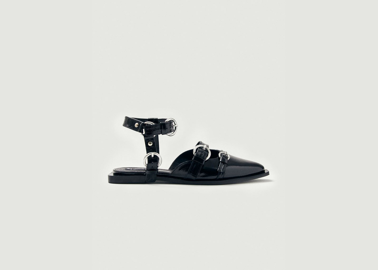 l'exception Ballerines Thalara en cuir Noir Alohas