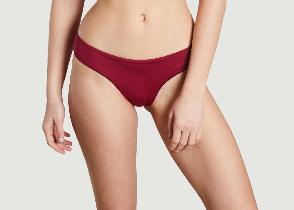 l'exception Bas bikini Ruby Bordeaux Naiona