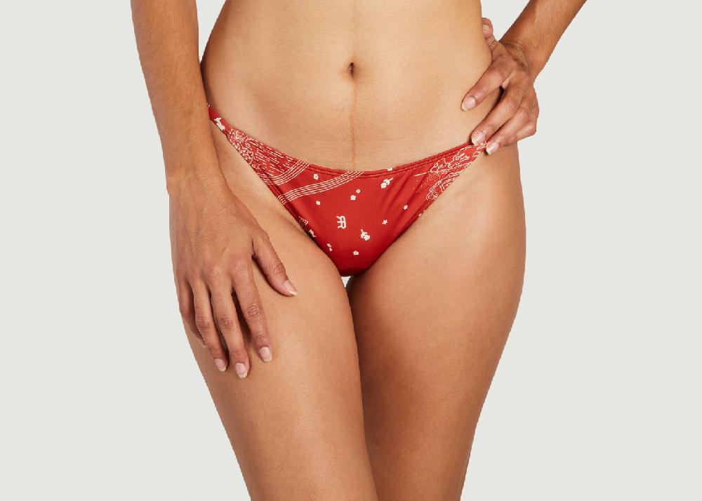 L'exception Bas De Maillot De Bain Rouge Roseanna