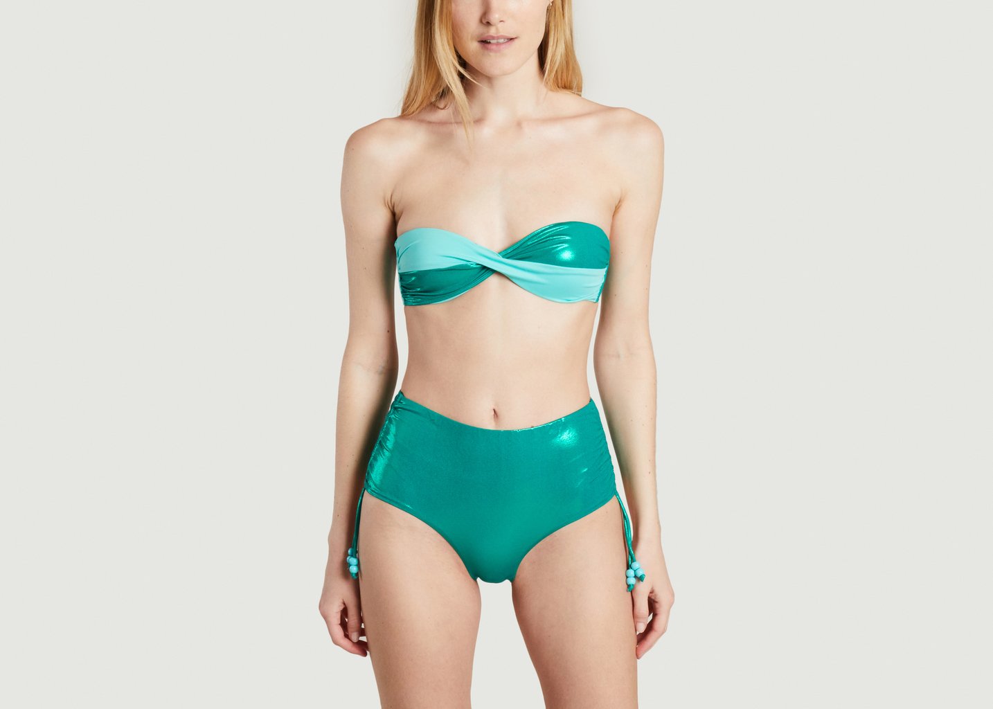 l'exception Bas de maillot Tina Vert Albertine