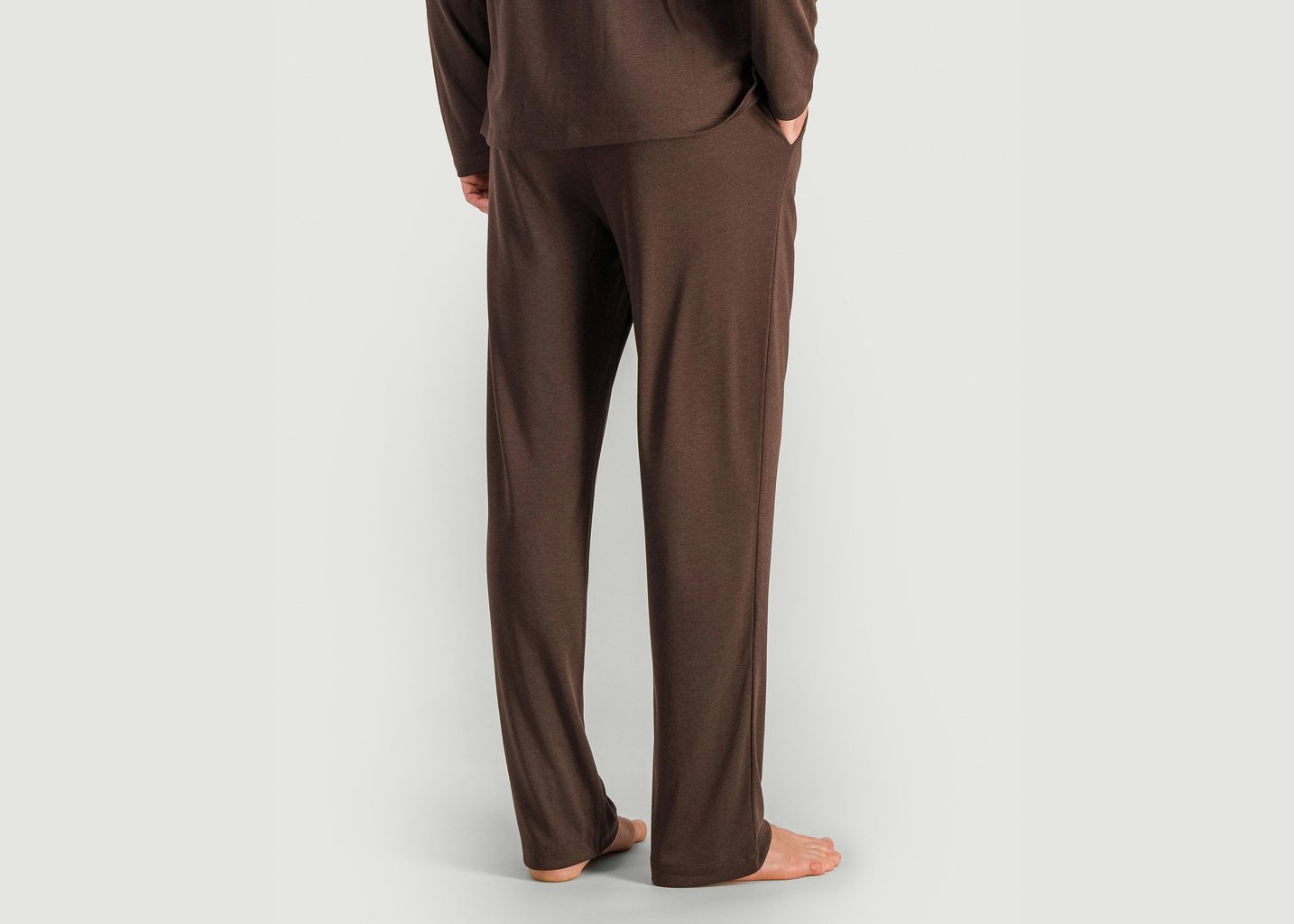L'exception Bas De Pyjama Homme Chocolat Angarde