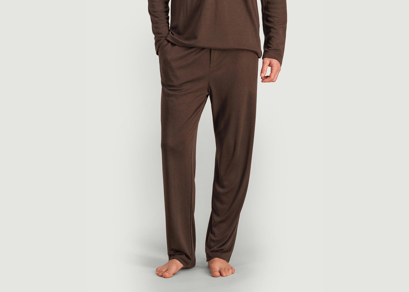 l'exception Bas de pyjama homme Chocolat Angarde