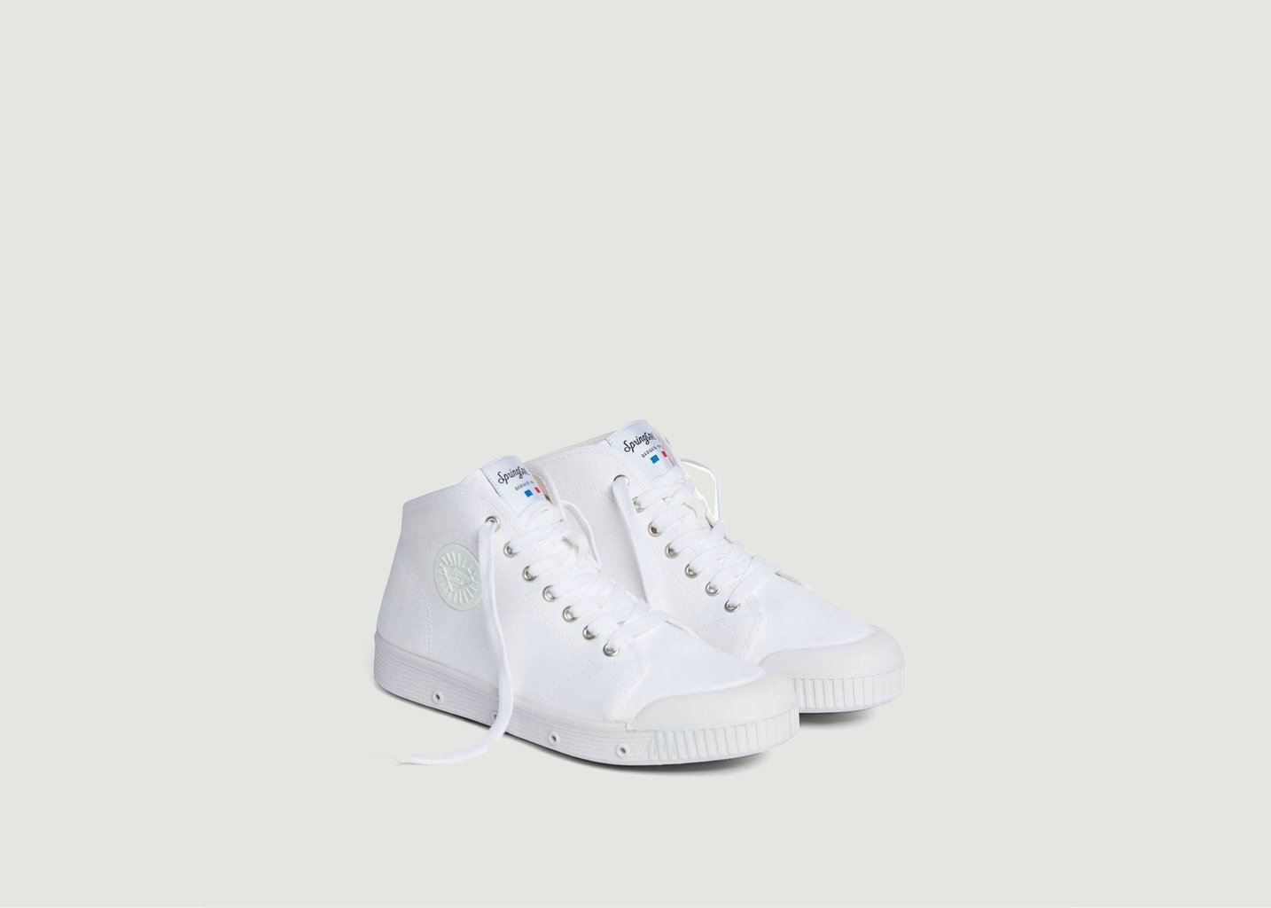 L'exception Basket B2 Canvas Blanc Spring Court
