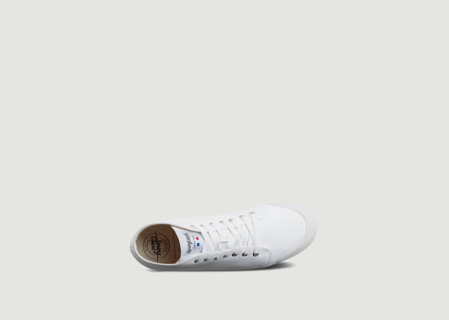 L'exception Basket B2 Canvas Blanc Spring Court