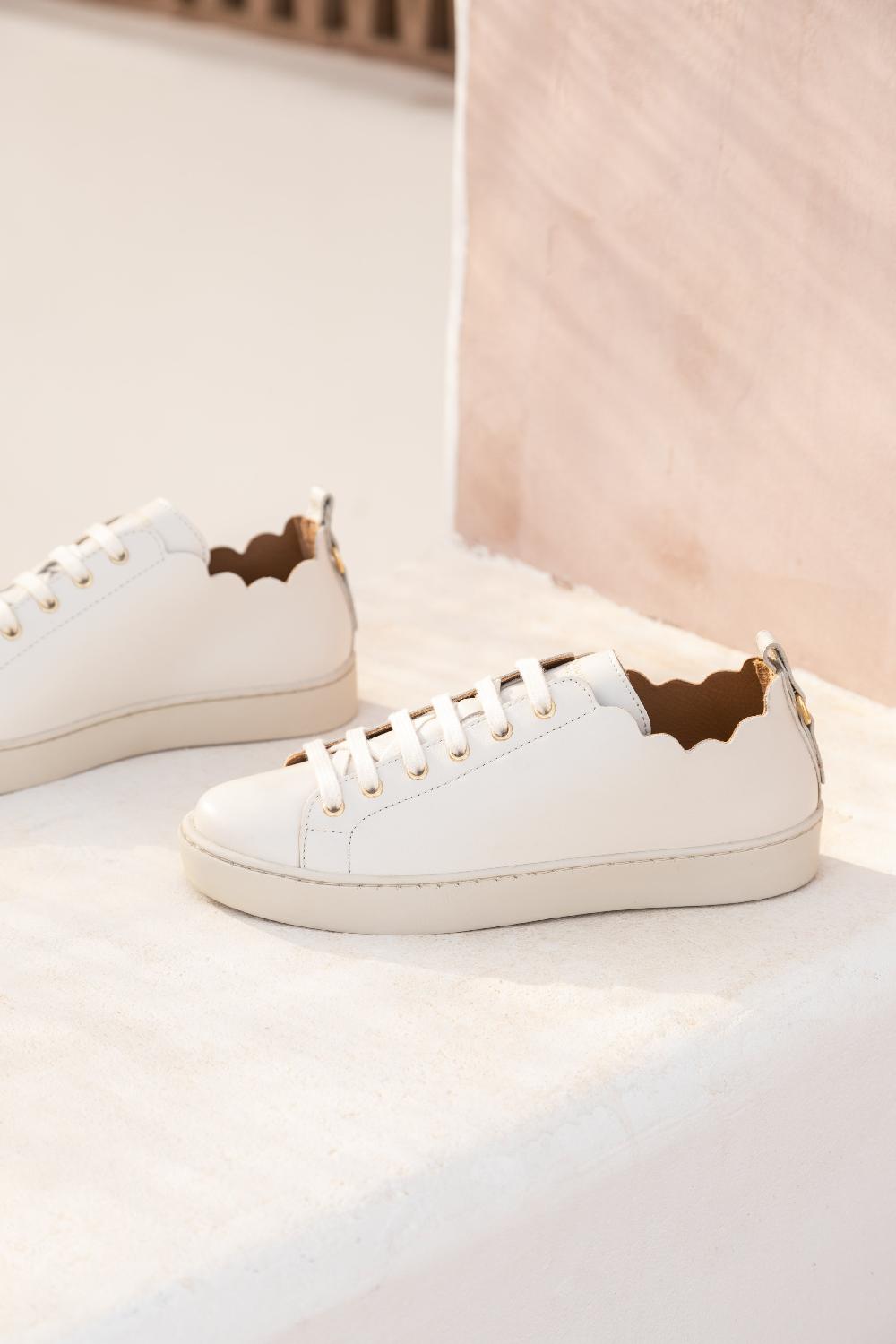 L'exception Basket Julie Crème Maison Toufet