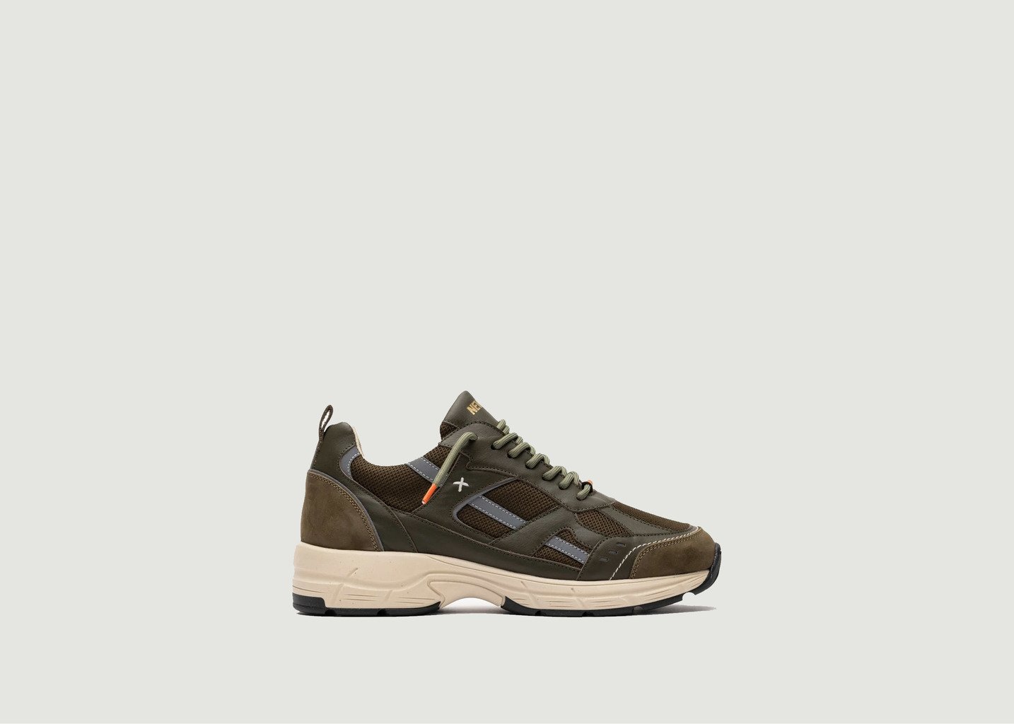 L'exception Basket Meta Khaki Newlab