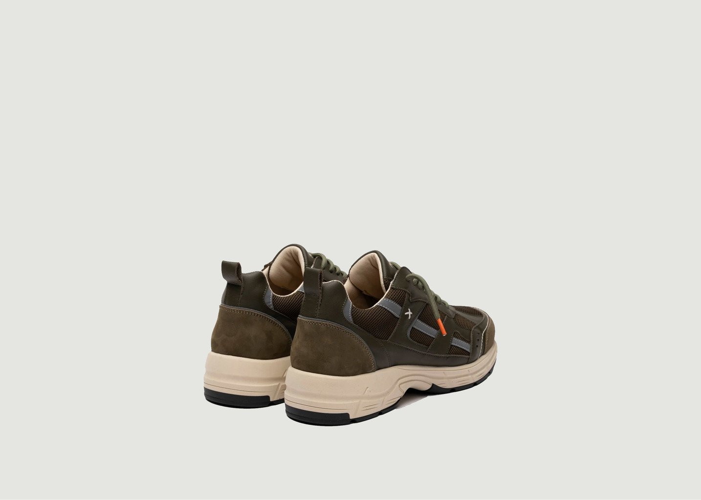 L'exception Basket Meta Khaki Newlab