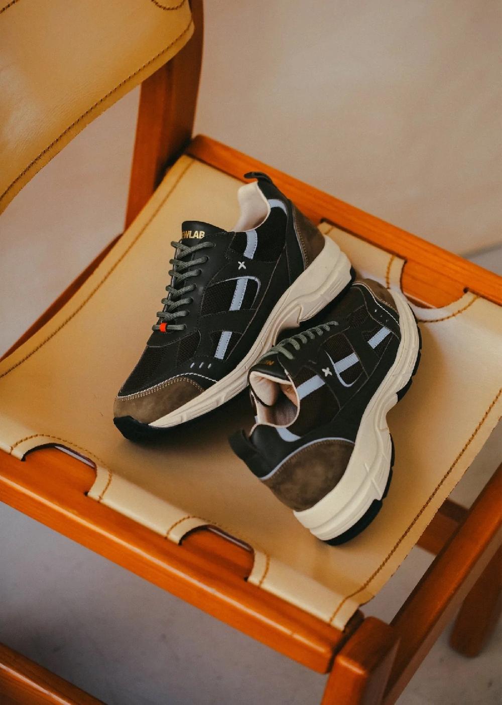L'exception Basket Meta Khaki Newlab