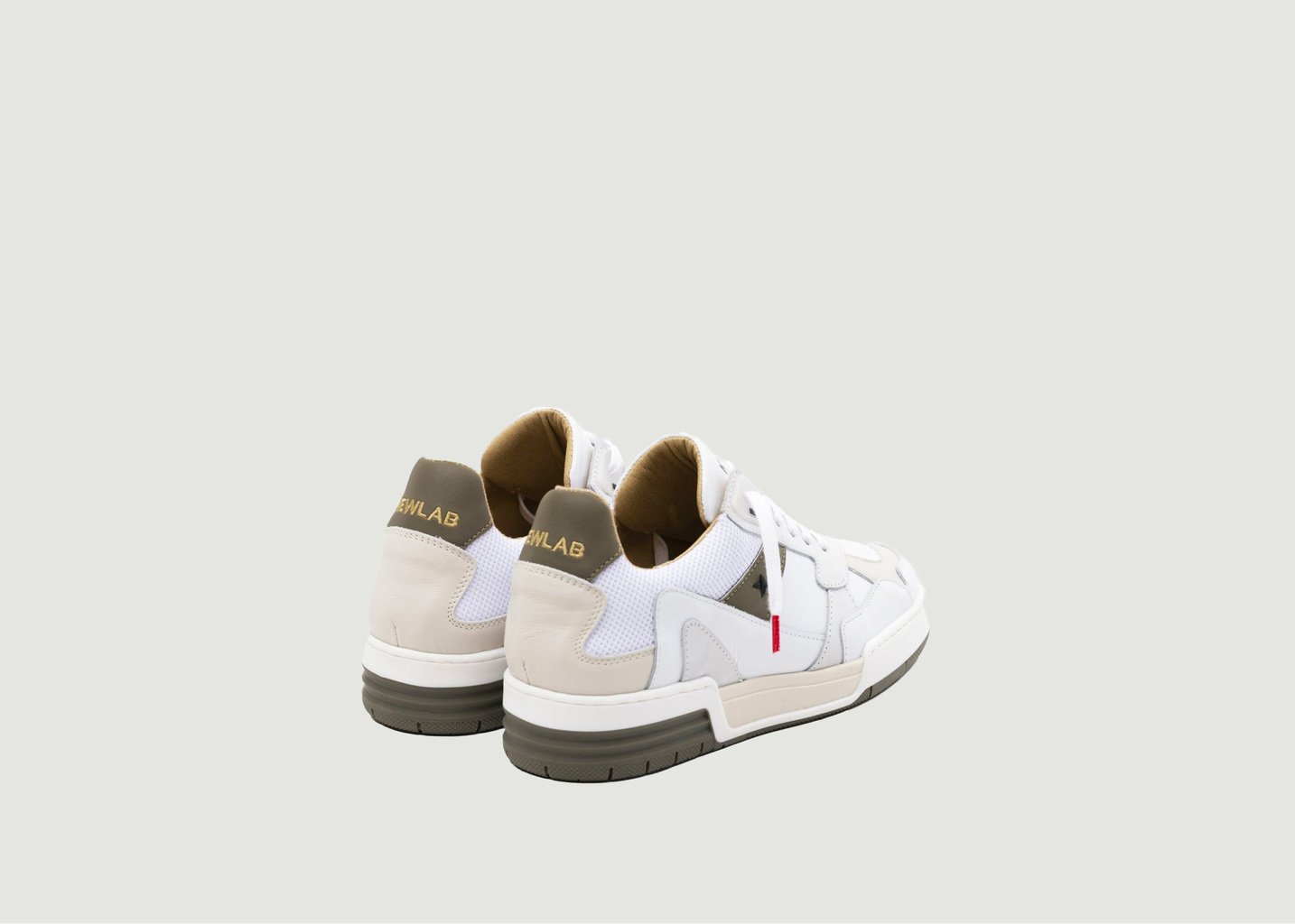 L'exception Basket Olive Multicolore Newlab