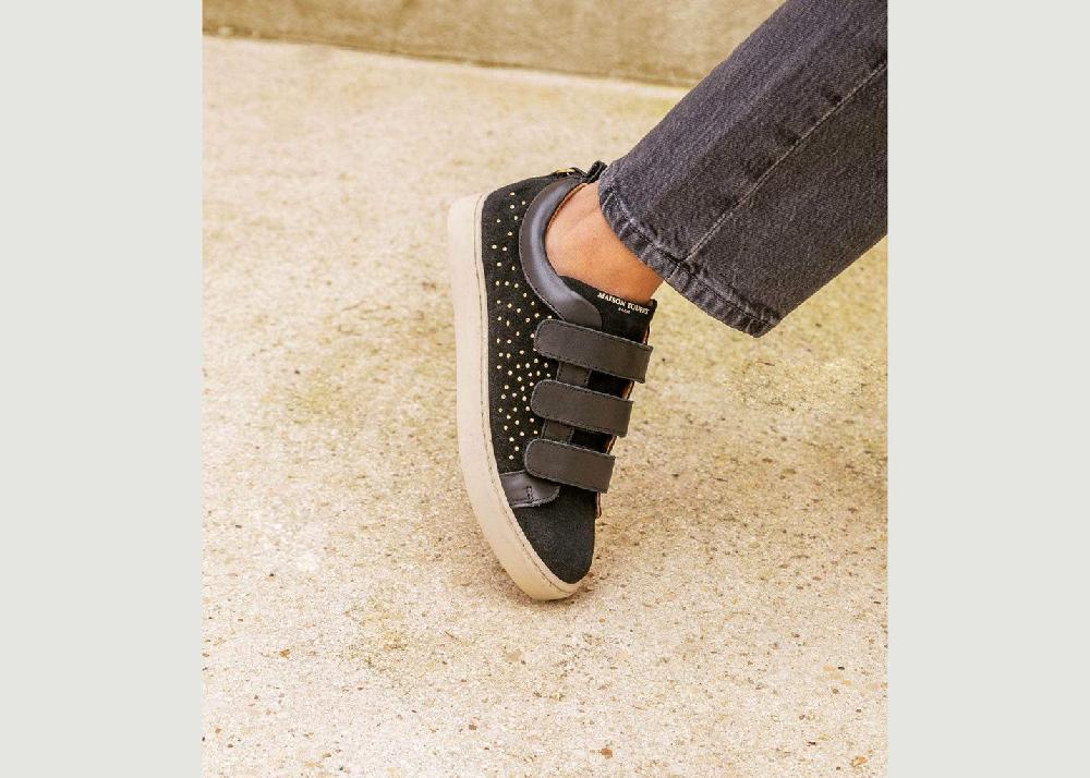 L'exception Baskets Anaïda Noir Maison Toufet