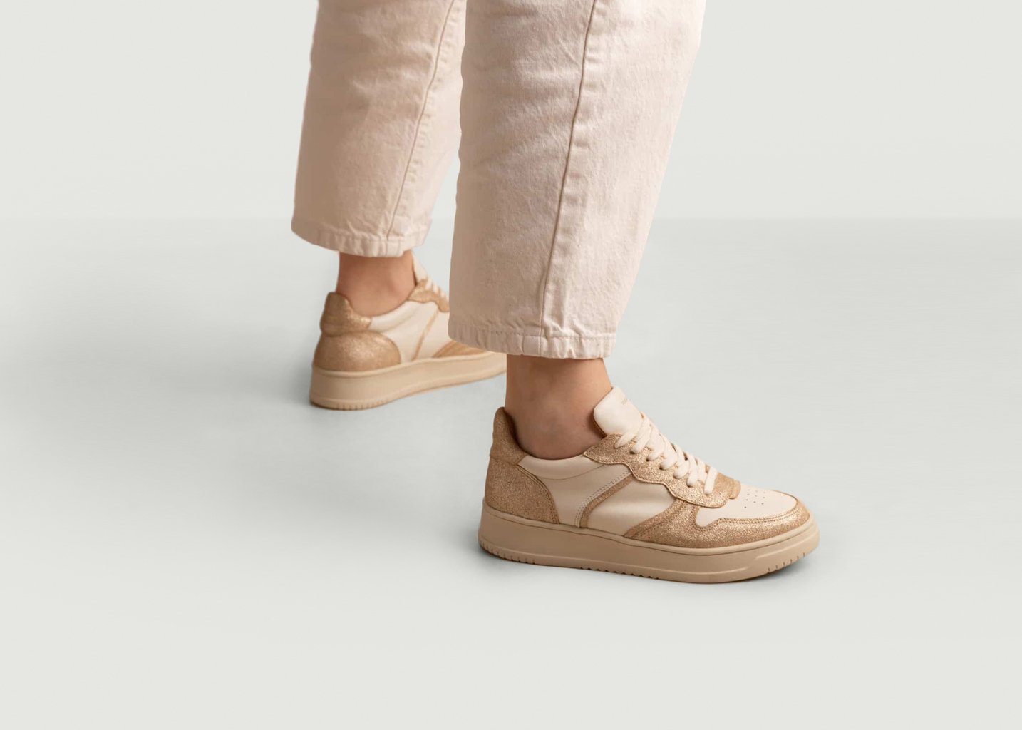 L'exception Baskets Armelle Or Maison Toufet