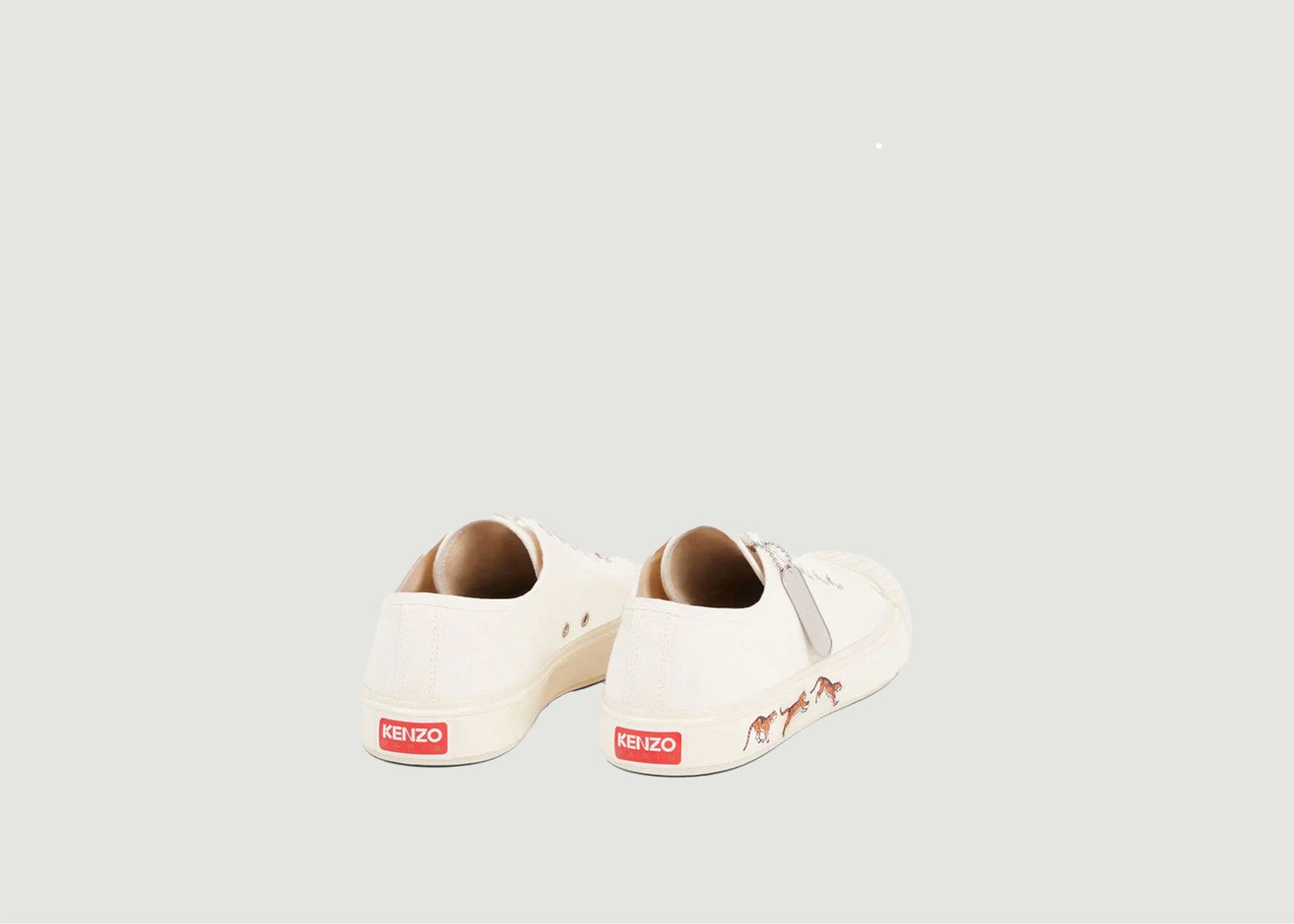 L'exception Baskets Basses Kenzoschool Ecru Kenzo