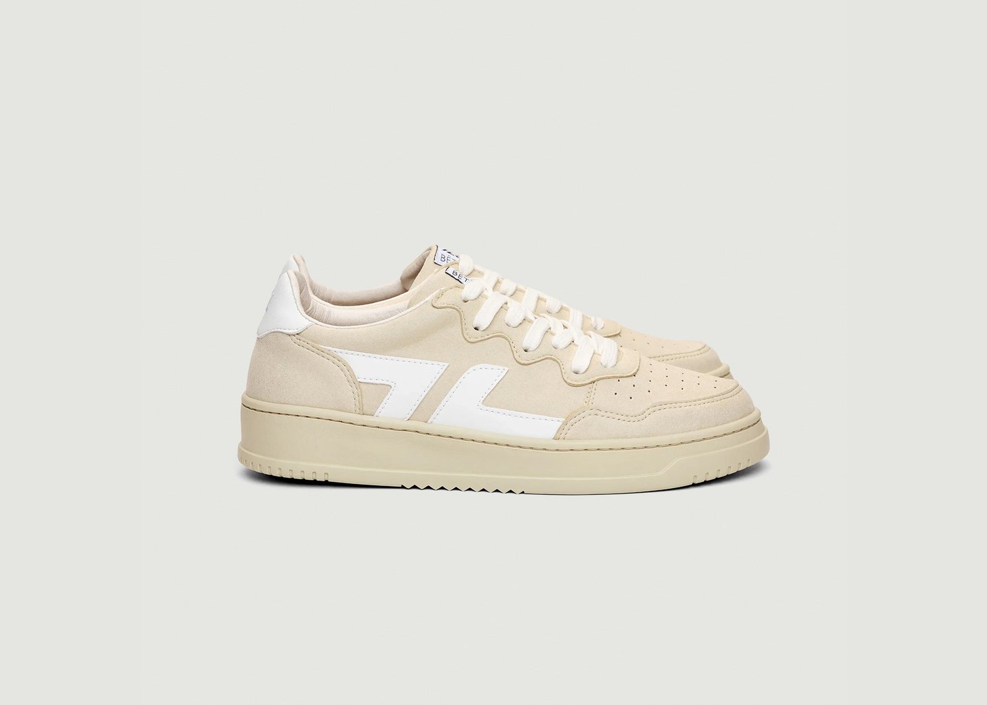 l'exception Baskets Bêta B3 Beige Zeta