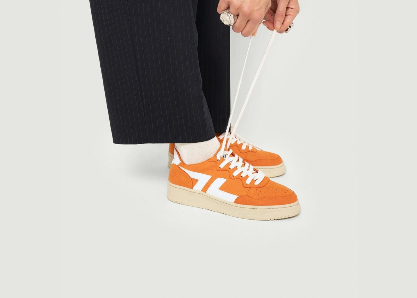 L'exception Baskets Bêta B3 Orange Zeta