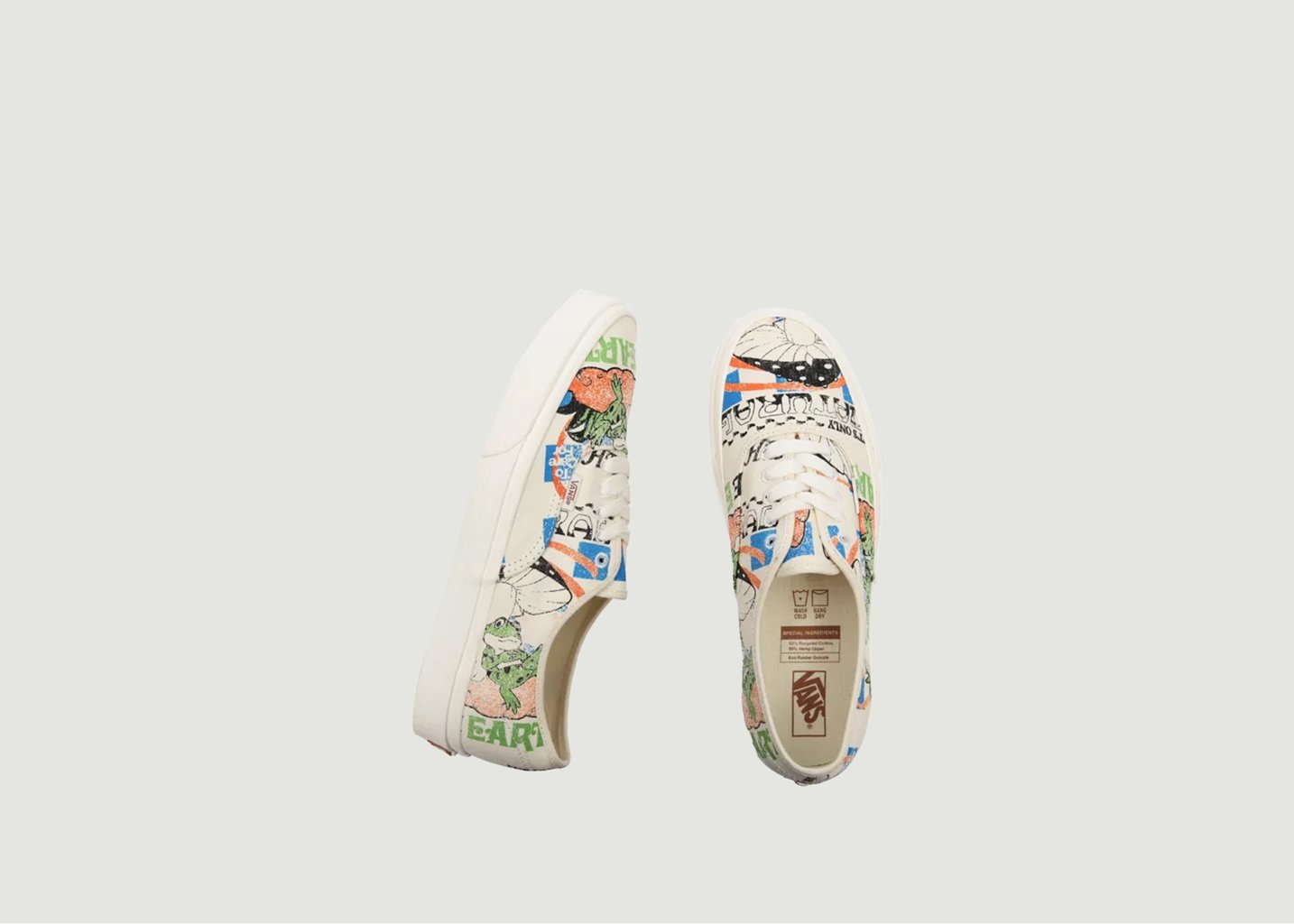 L'exception Baskets Eco Theory Authentic Ecru Vans