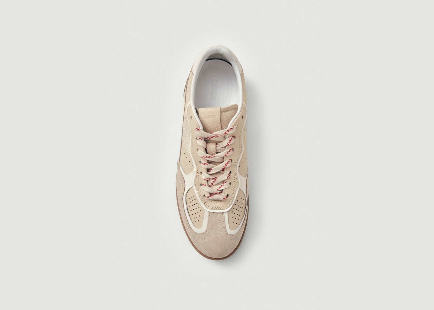L'exception Baskets En Cuir Tb.490 Crème Alohas