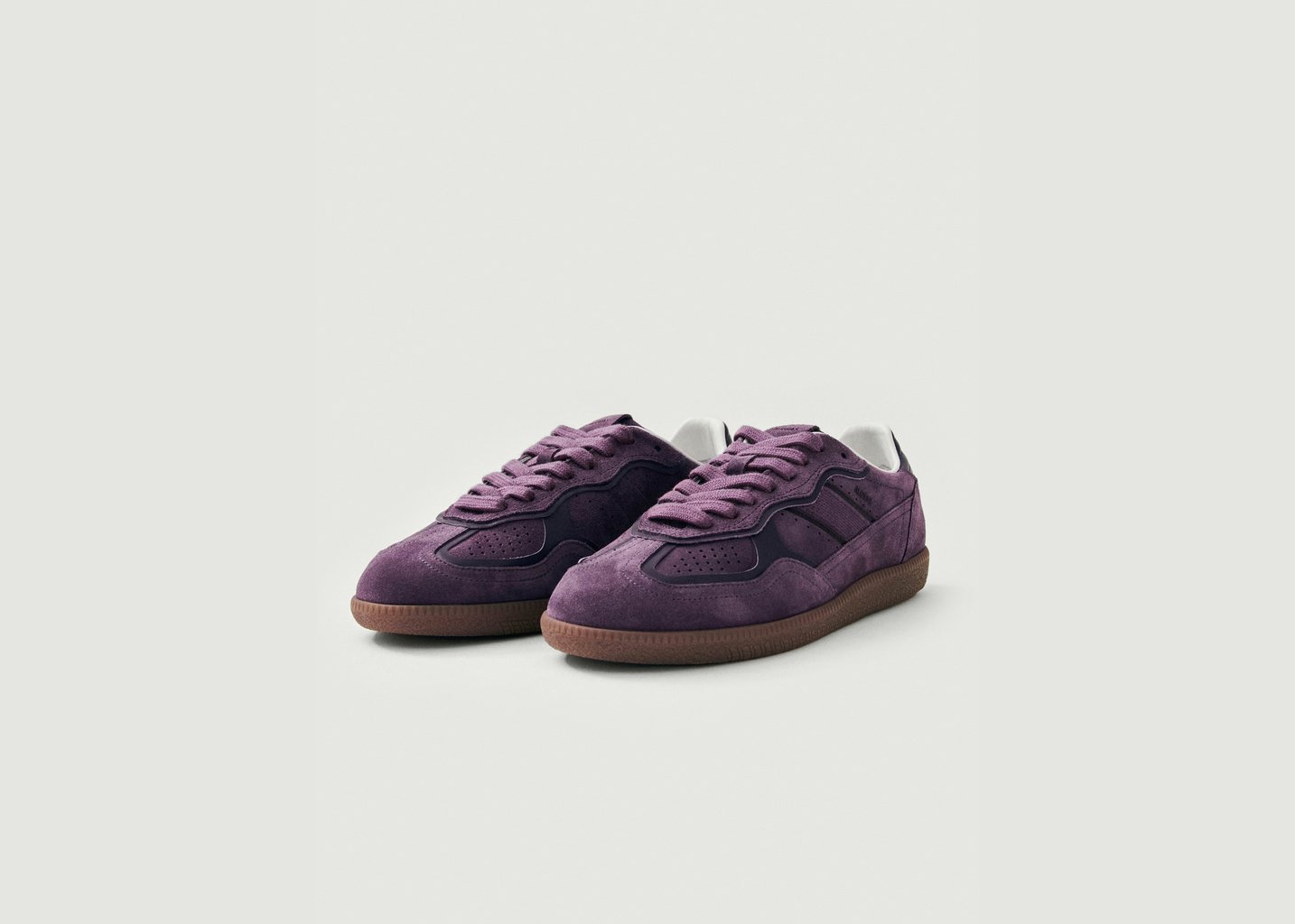 L'exception Baskets En Cuir Tb.490 Lilas Alohas