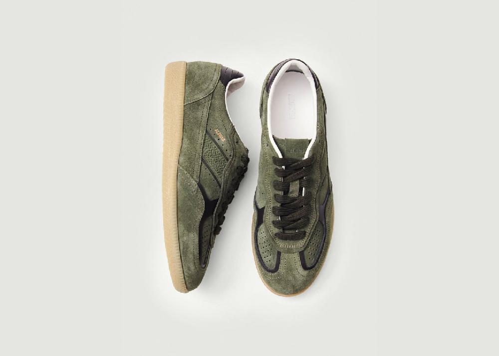 L'exception Baskets En Cuir Tb.490 Olive Alohas