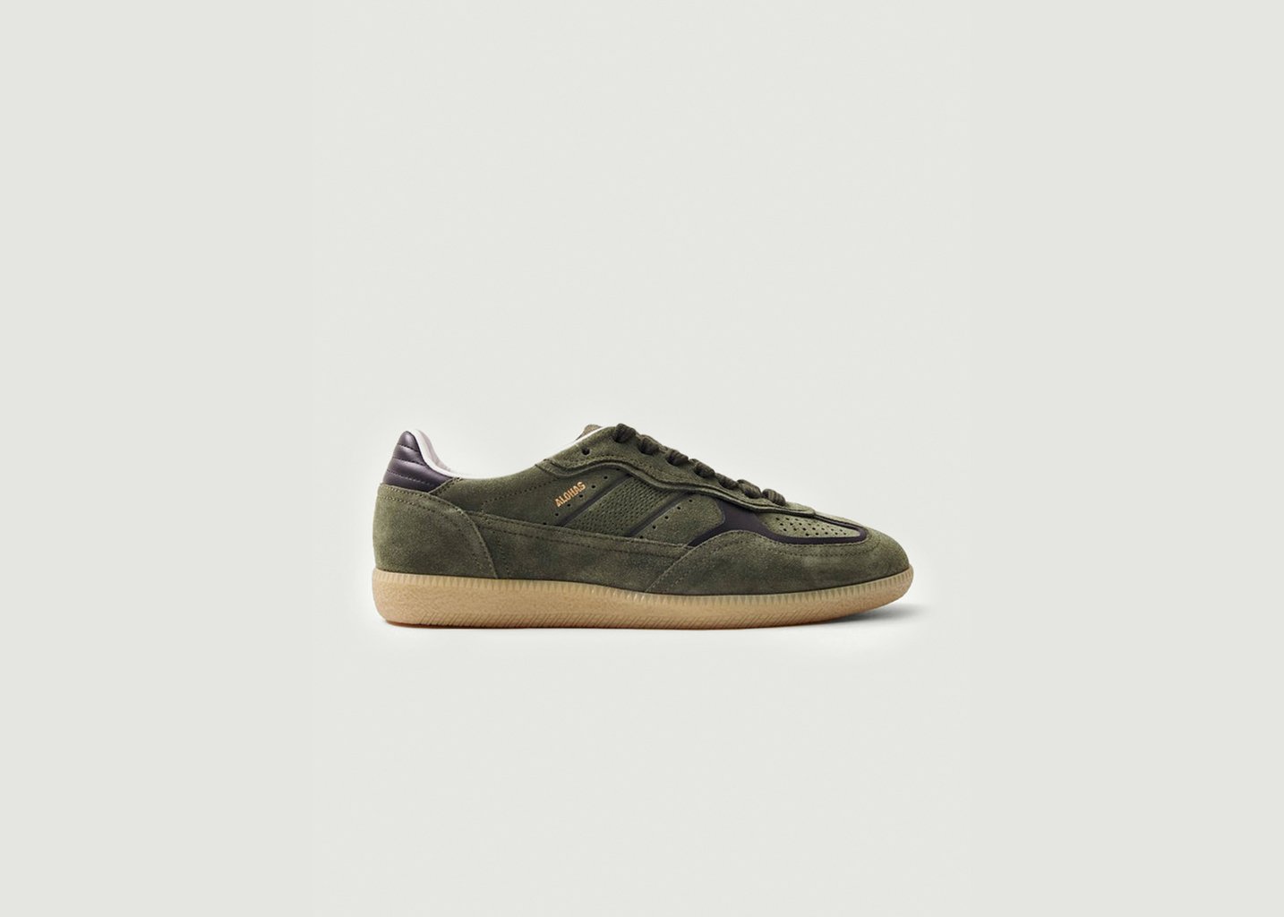 l'exception Baskets en cuir Tb.490 Olive Alohas