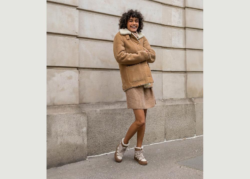 L'exception Baskets Erica Cognac Maison Toufet