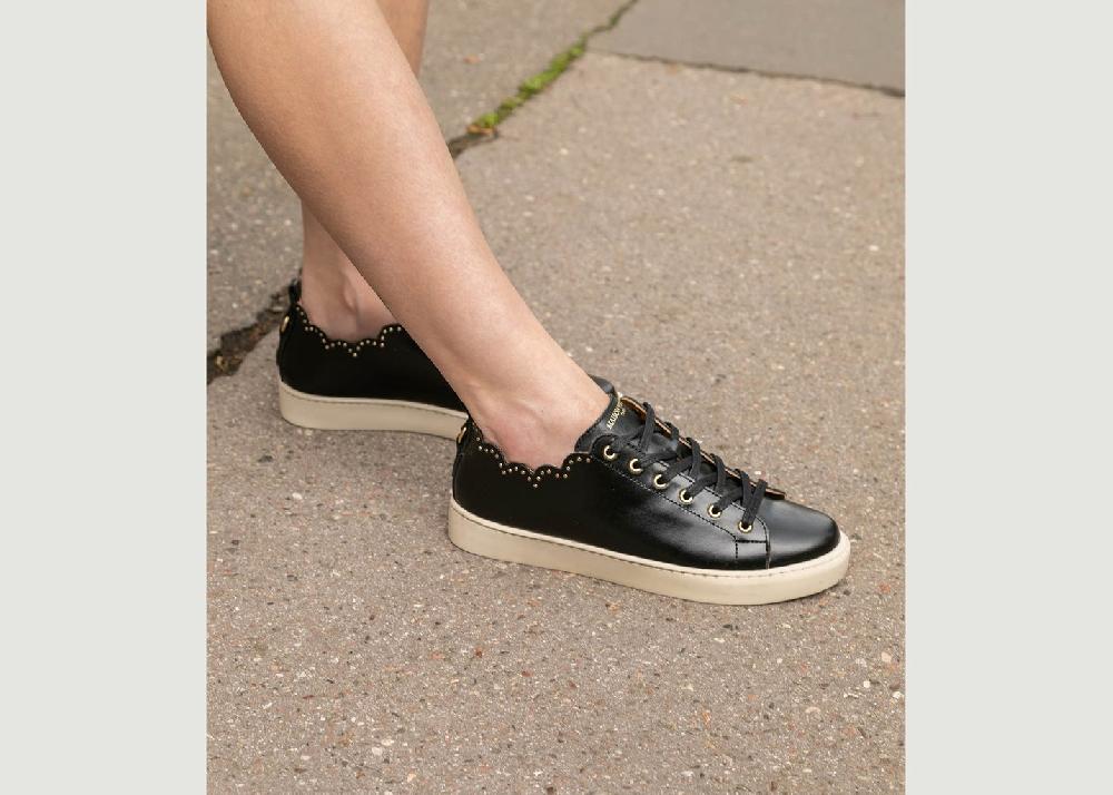 L'exception Baskets Julie Noir Maison Toufet