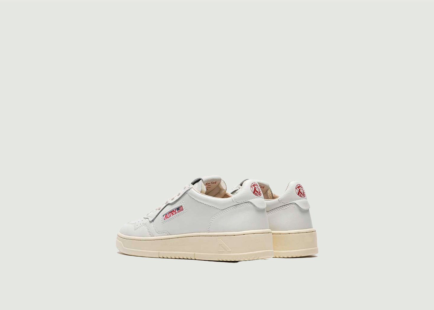 L'exception Baskets Medalist Low Man Blanc AUTRY