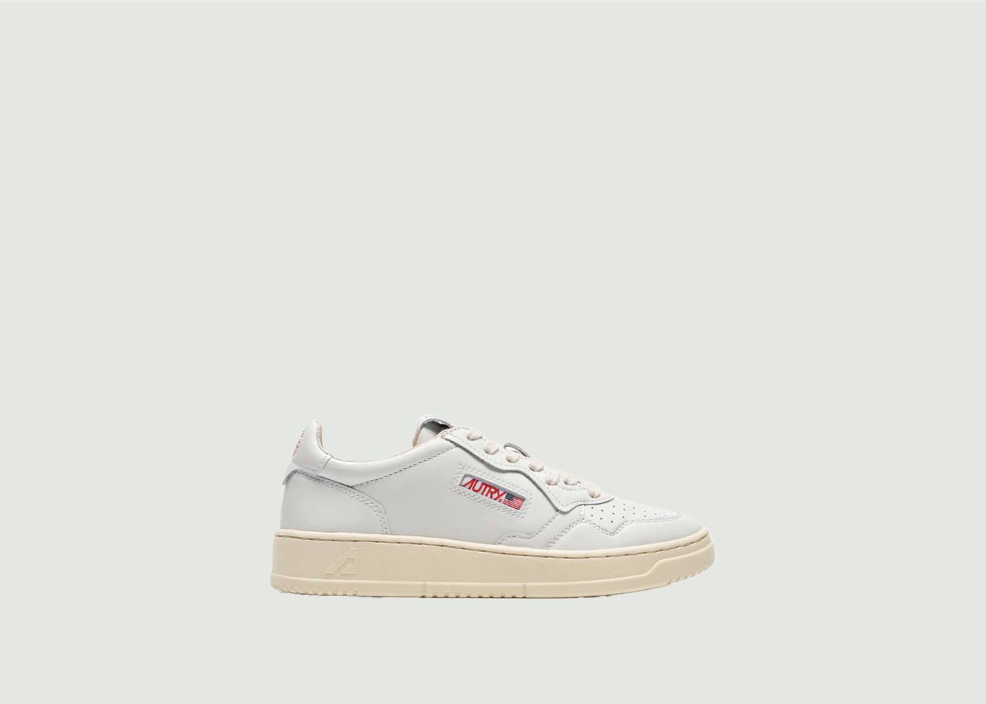 l'exception Baskets Medalist Low Man Blanc AUTRY
