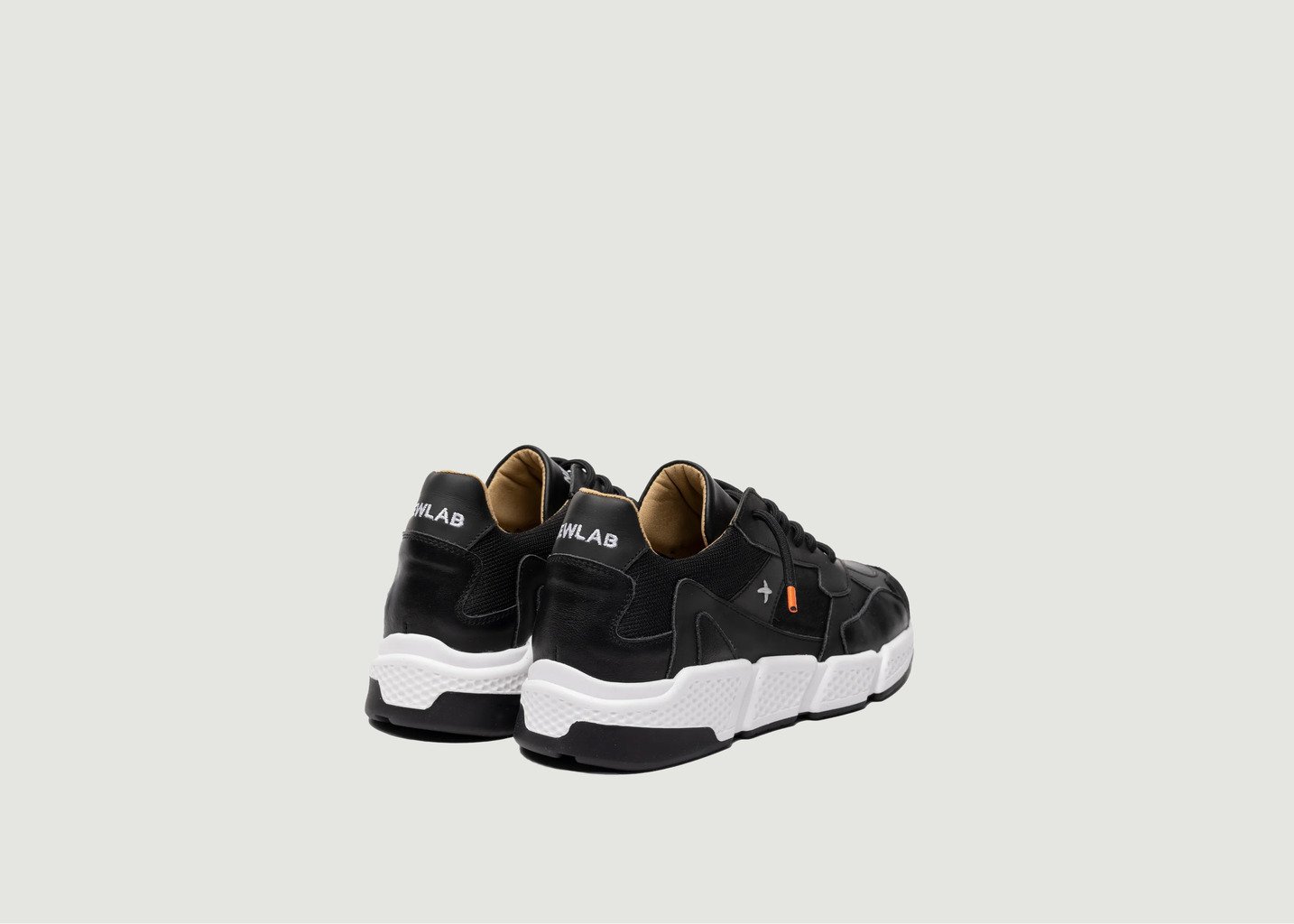 L'exception Baskets Racer Noir Newlab