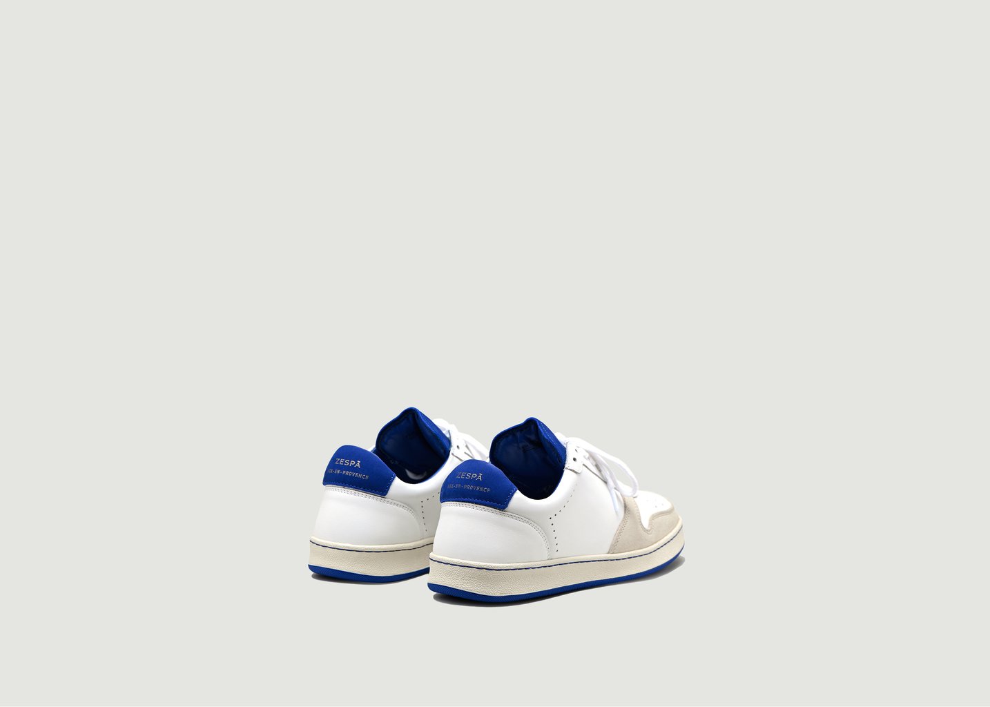 L'exception Baskets ZSP23 Nappa Mix Blanc Zespa