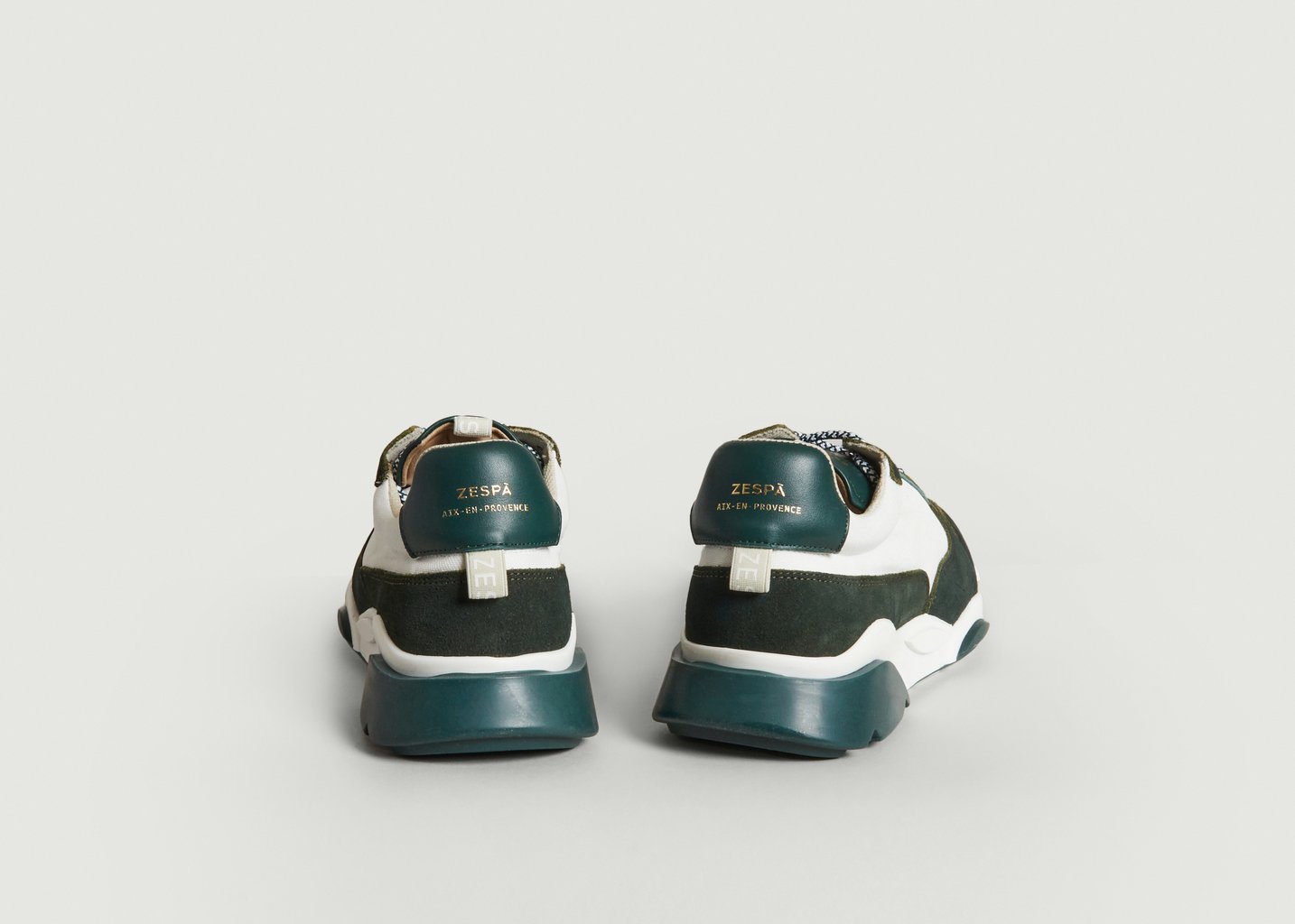 L'exception Baskets Zsp7 Seaqual Vert Foncé Zespa