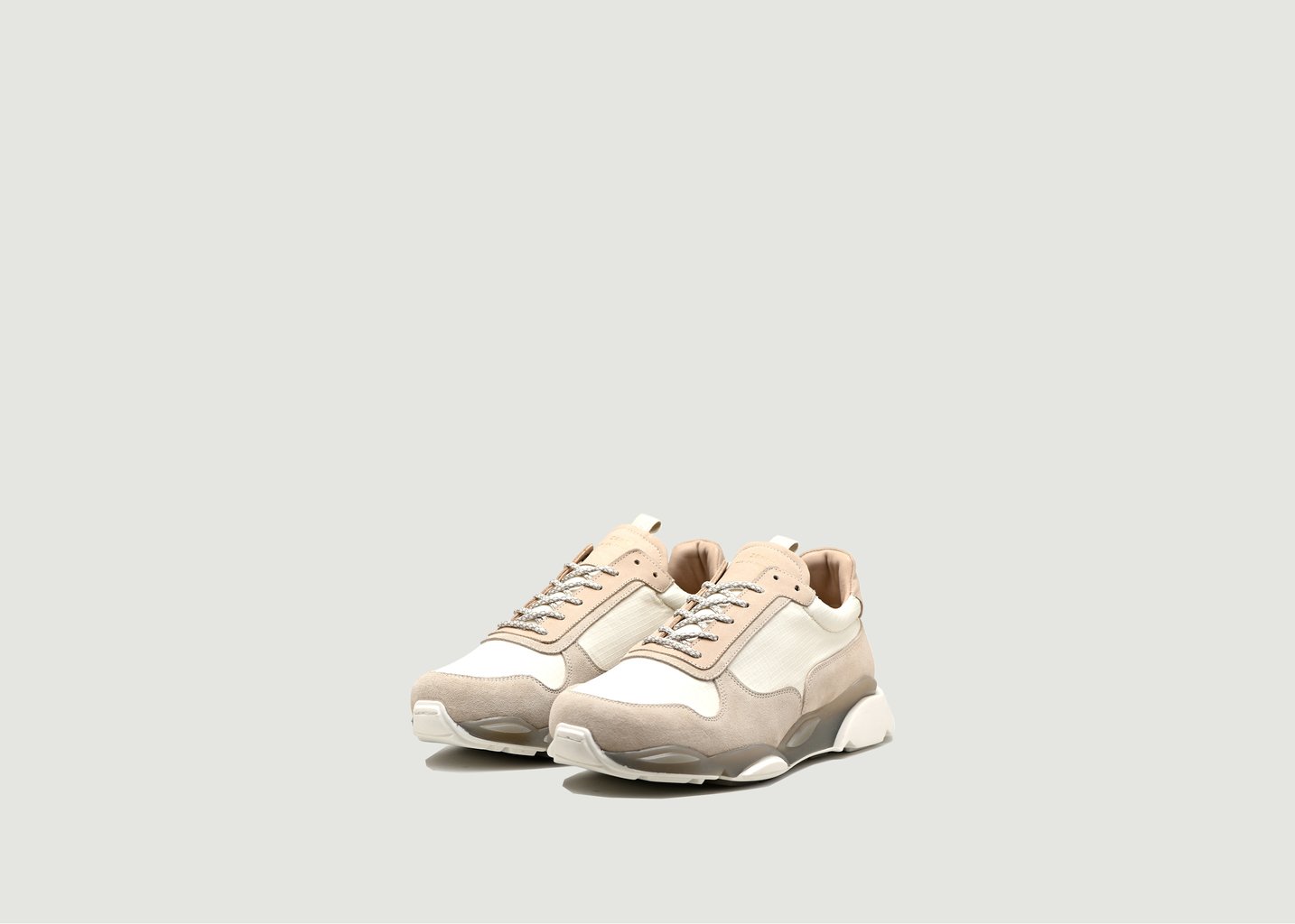 L'exception Baskets ZSP7 Textile Tech Beige Zespa